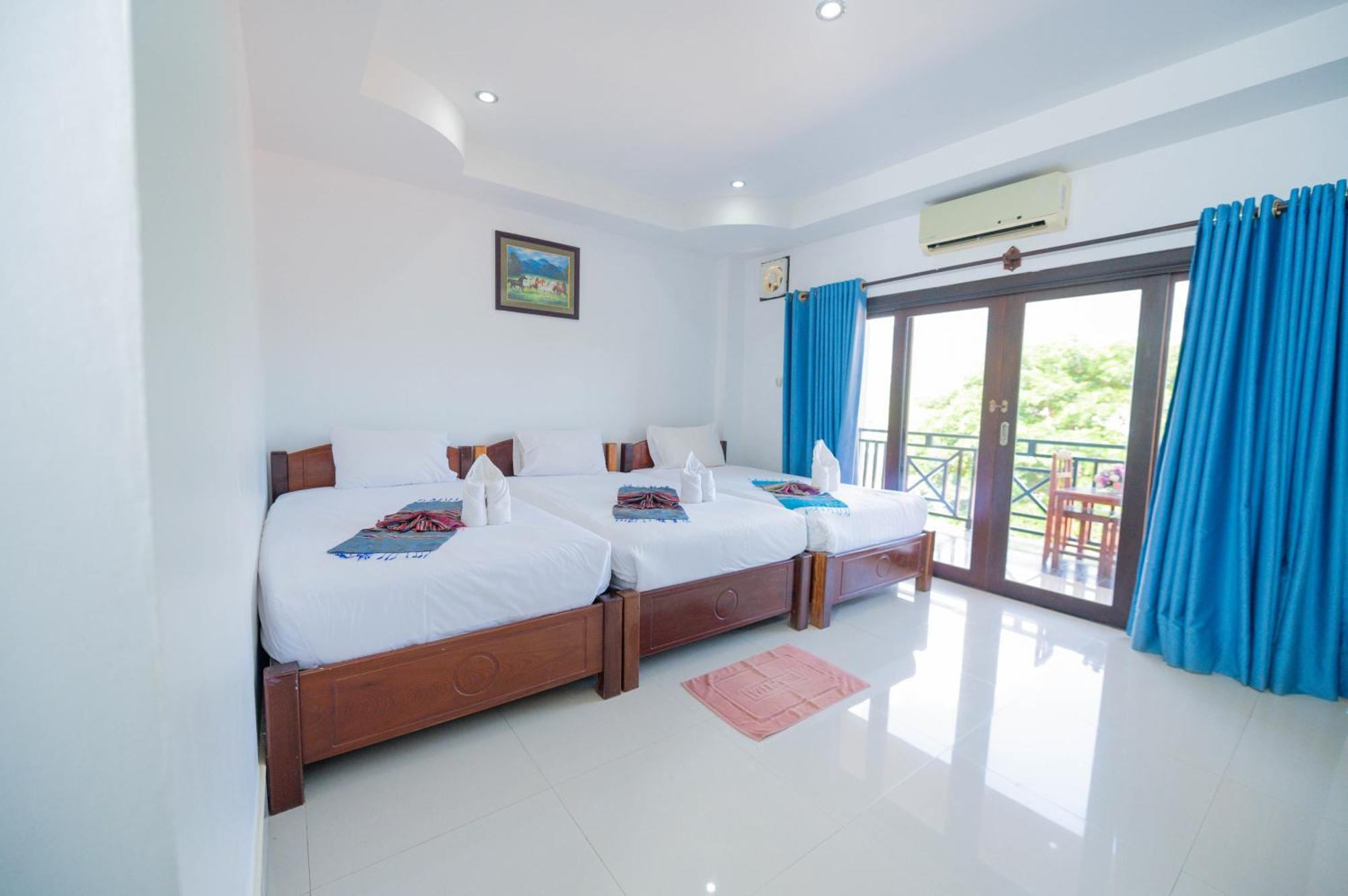 Lisha The Grand Riverside Hotel Vang Vieng Ngoại thất bức ảnh